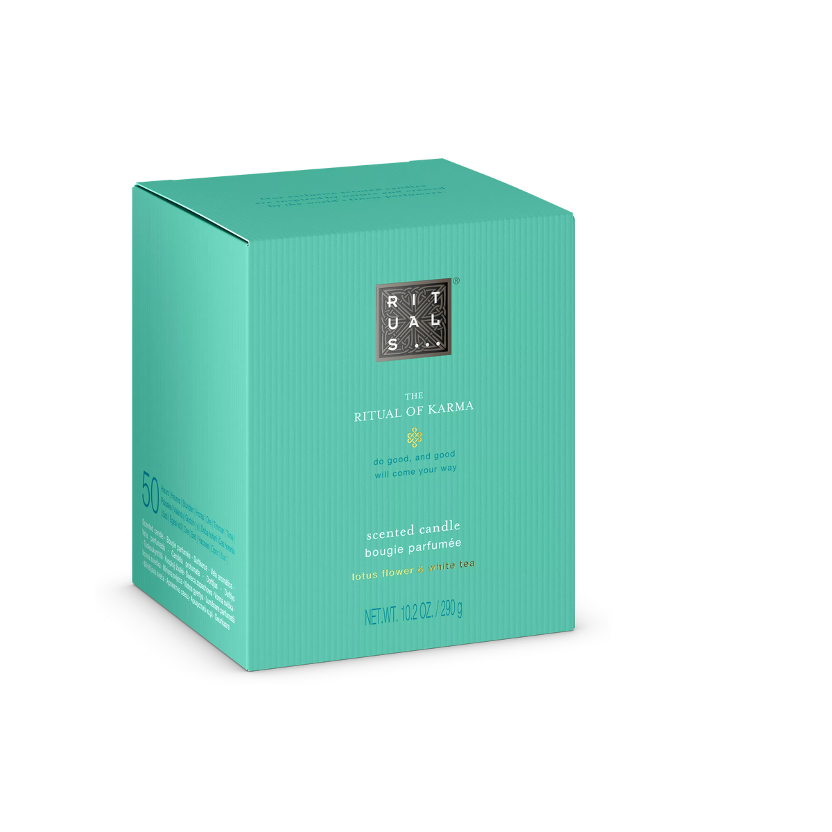 RITUALS The Ritual of Karma Scented Candle – Lotus Flower & White Tea, 10.2 oz (290 g)