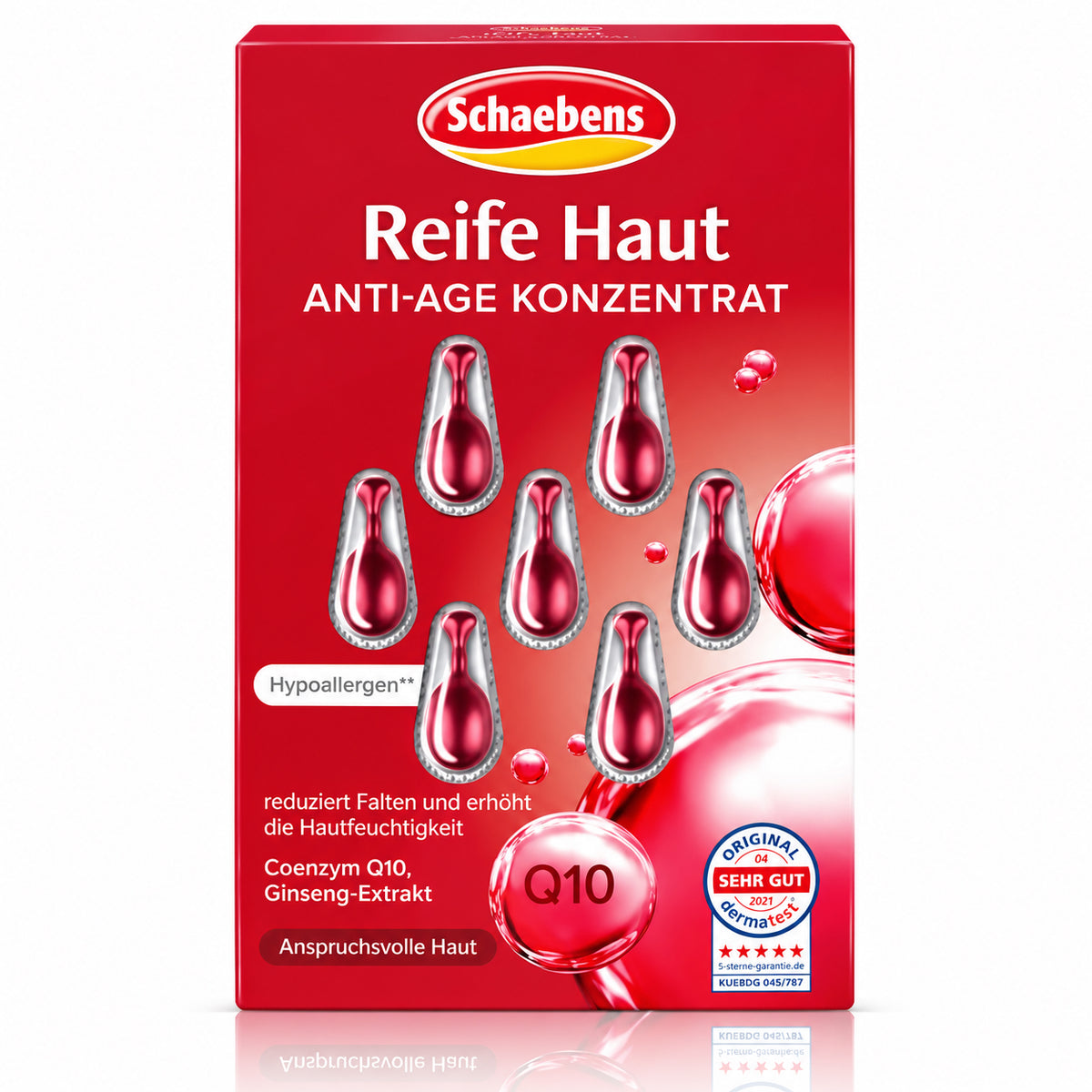 Schaebens Mature Skin Q10 Anti-Age Concentrate – 7 Capsules
