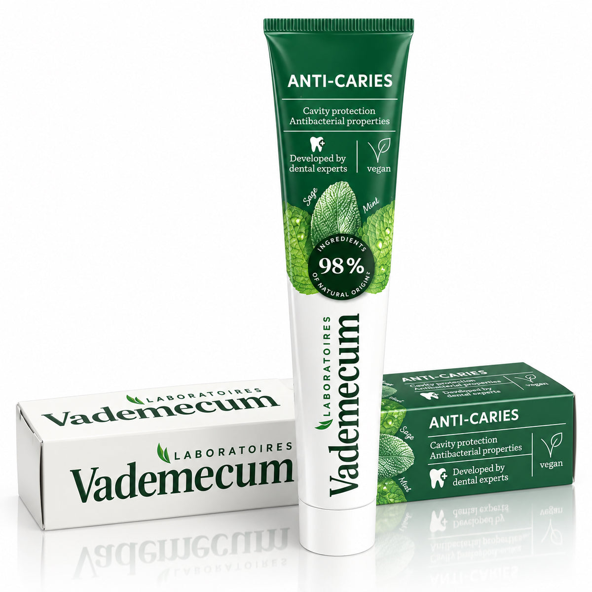 Vademecum Laboratoires Anti-Caries Fluoride Toothpaste 2.54 fl oz