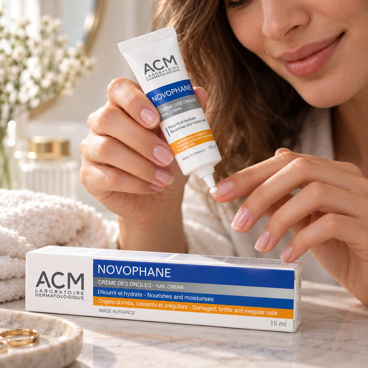 ACM Novophane Strengthening Nail Cream 0.51 fl oz