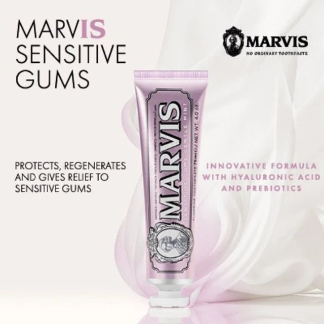 Marvis Sensitive Gums Gentle Mint Toothpaste – 4.0 oz
