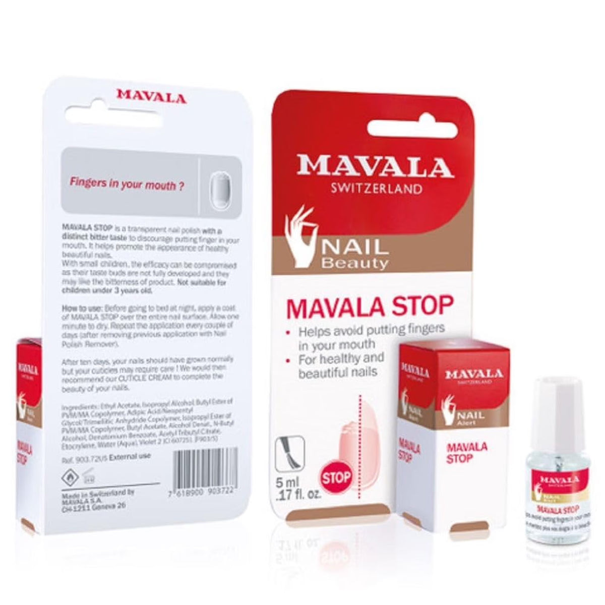 Mavala Stop Nail Biting Deterrent – 0.34 fl oz