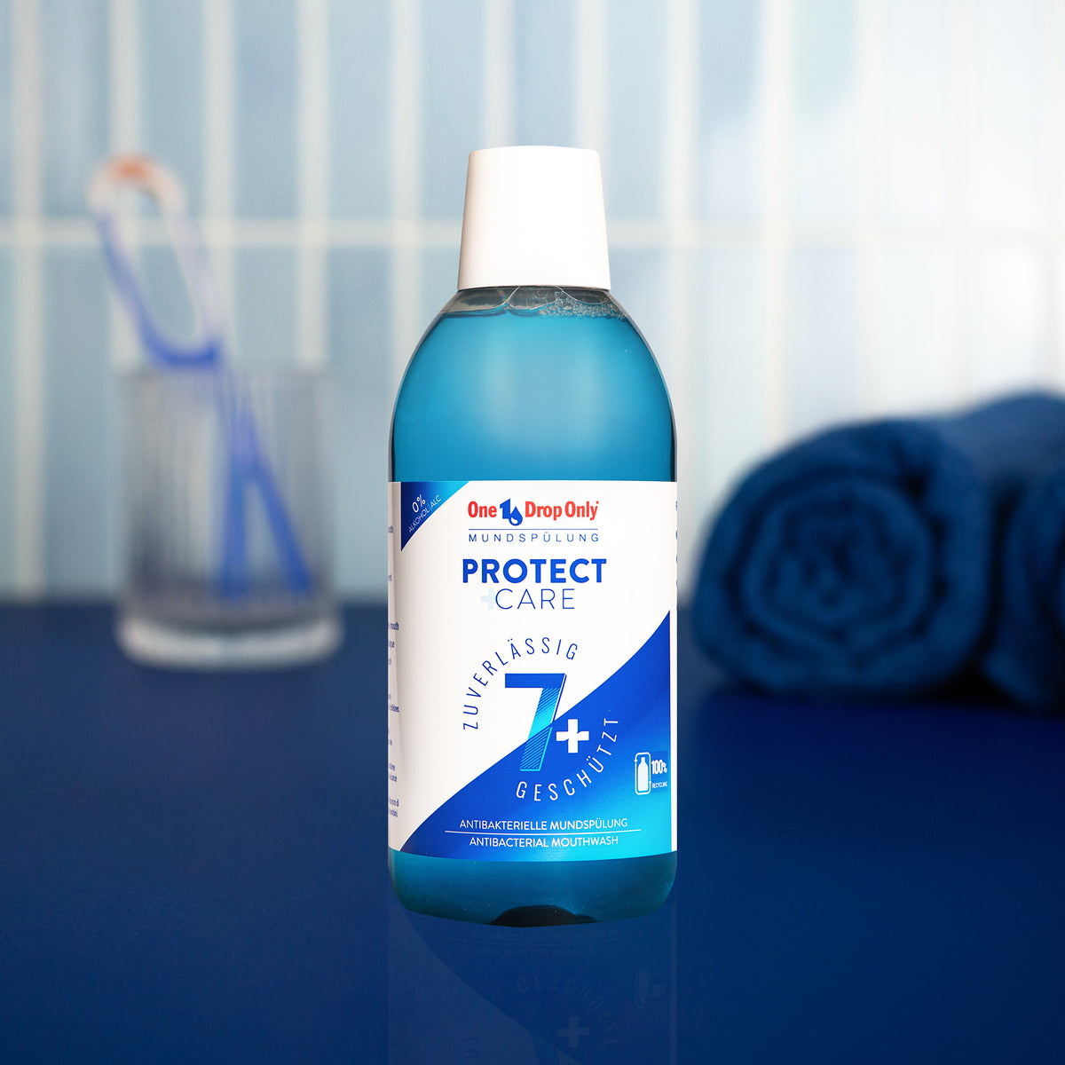One Drop Only Protect + Care Mouthwash 500 ml