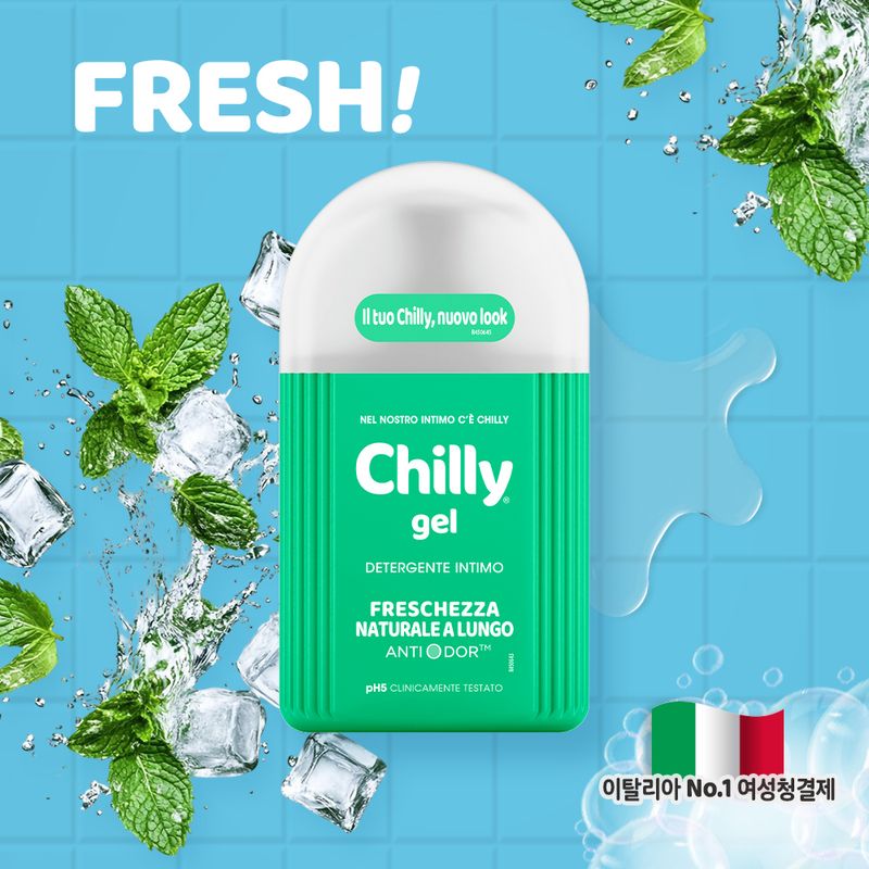 Chilly Gel Fresh Intimate Wash pH 5 6.76 fl oz