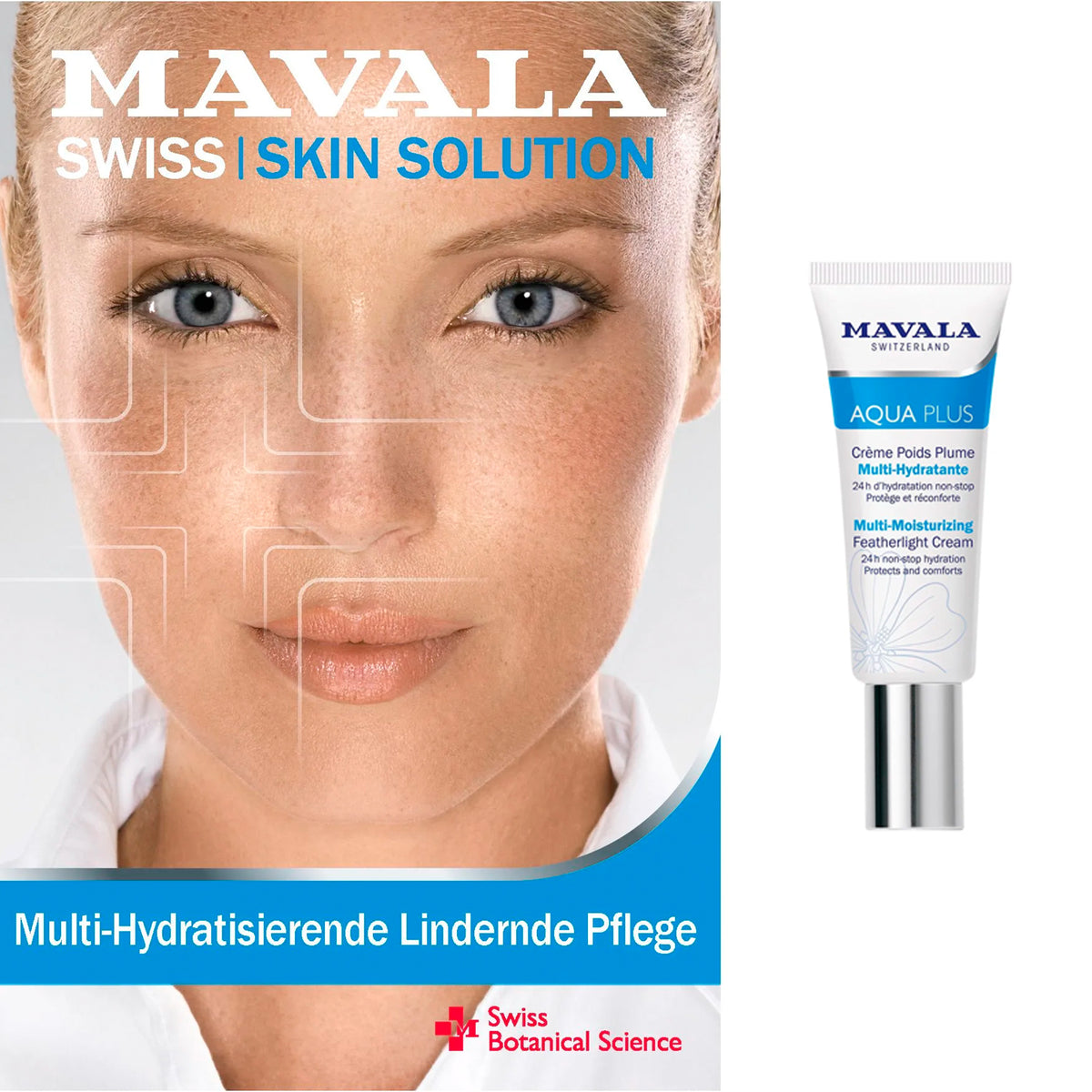 Mavala Aqua Plus Multi-Moisturizing Featherlight Cream – 1.5 fl oz