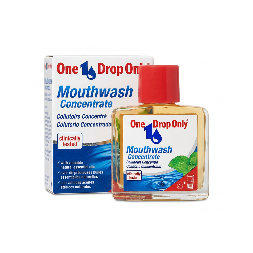 One Drop Only Mouthwash Concentrate β Antibacterial Fresh Breath & Gum Care, Germany