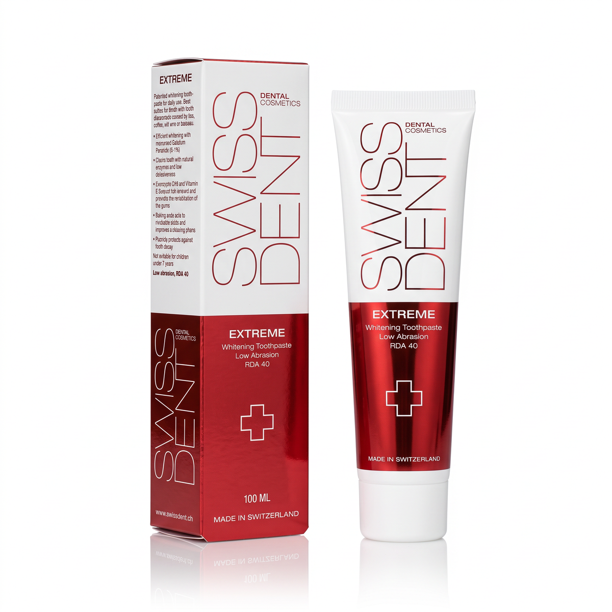 SWISSDENT EXTREME Whitening Toothpaste