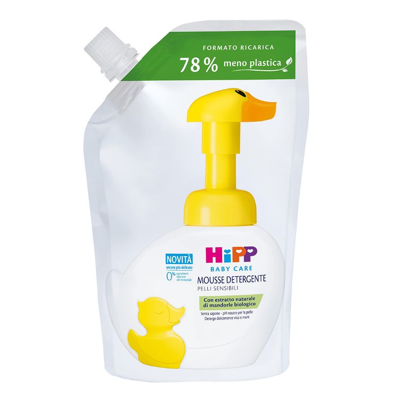 HiPP Babysanft Sensitive Foaming Wash Refill – 8.45 fl oz