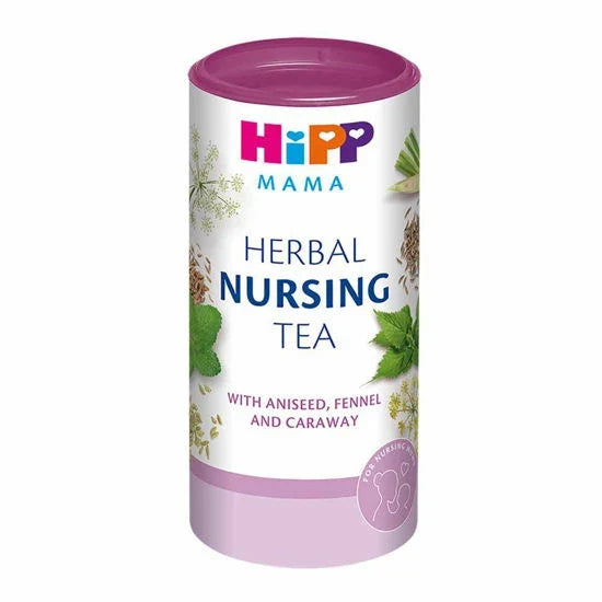 HiPP Mama Herbal Nursing Tea – Instant Herbal Tea with Aniseed, Fennel &amp; Caraway, 7.05 oz (200 g), 25 Servings