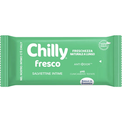 Chilly Fresco Intimate Wipes pH 5 – 12 Wipes