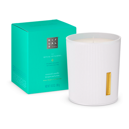 RITUALS The Ritual of Karma Scented Candle – Lotus Flower &amp; White Tea, 10.2 oz (290 g)