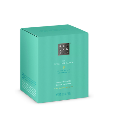 RITUALS The Ritual of Karma Scented Candle – Lotus Flower &amp; White Tea, 10.2 oz (290 g)