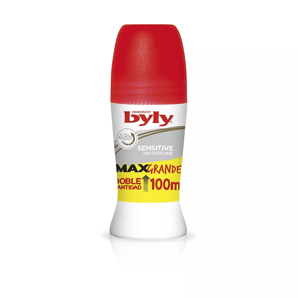 Byly Sensitive 48h Fragrance-Free Roll-On – 3.38 fl oz