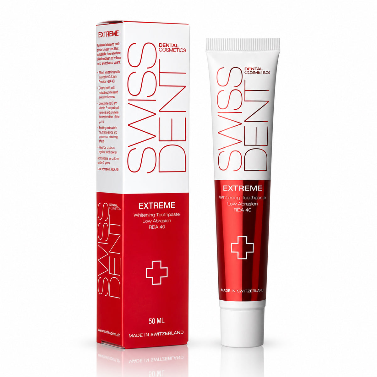 SWISSDENT EXTREME Whitening Toothpaste