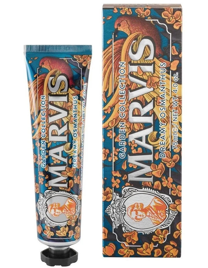 MARVIS Dreamy Osmanthus Toothpaste – Garden Collection, 2.5 fl oz (75 ml), Italy