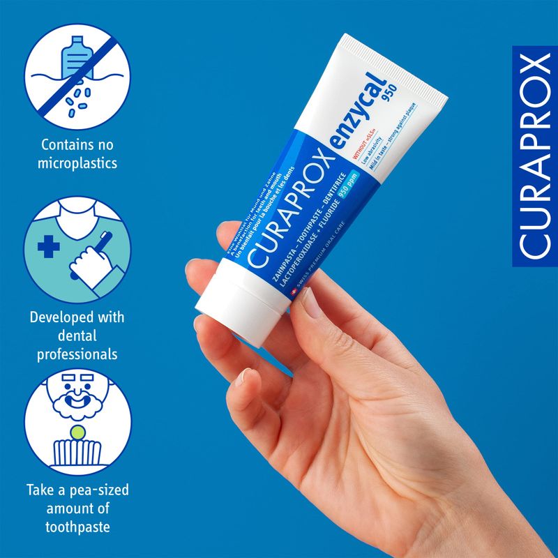 CURAPROX Enzycal 950 Toothpaste 2.54 fl oz