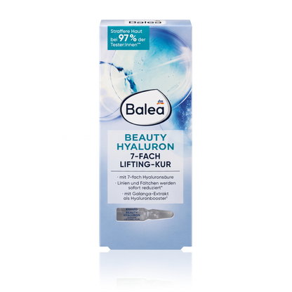 Balea Beauty Hyaluron 7-Fold Lifting Treatment – 7 Ampoules