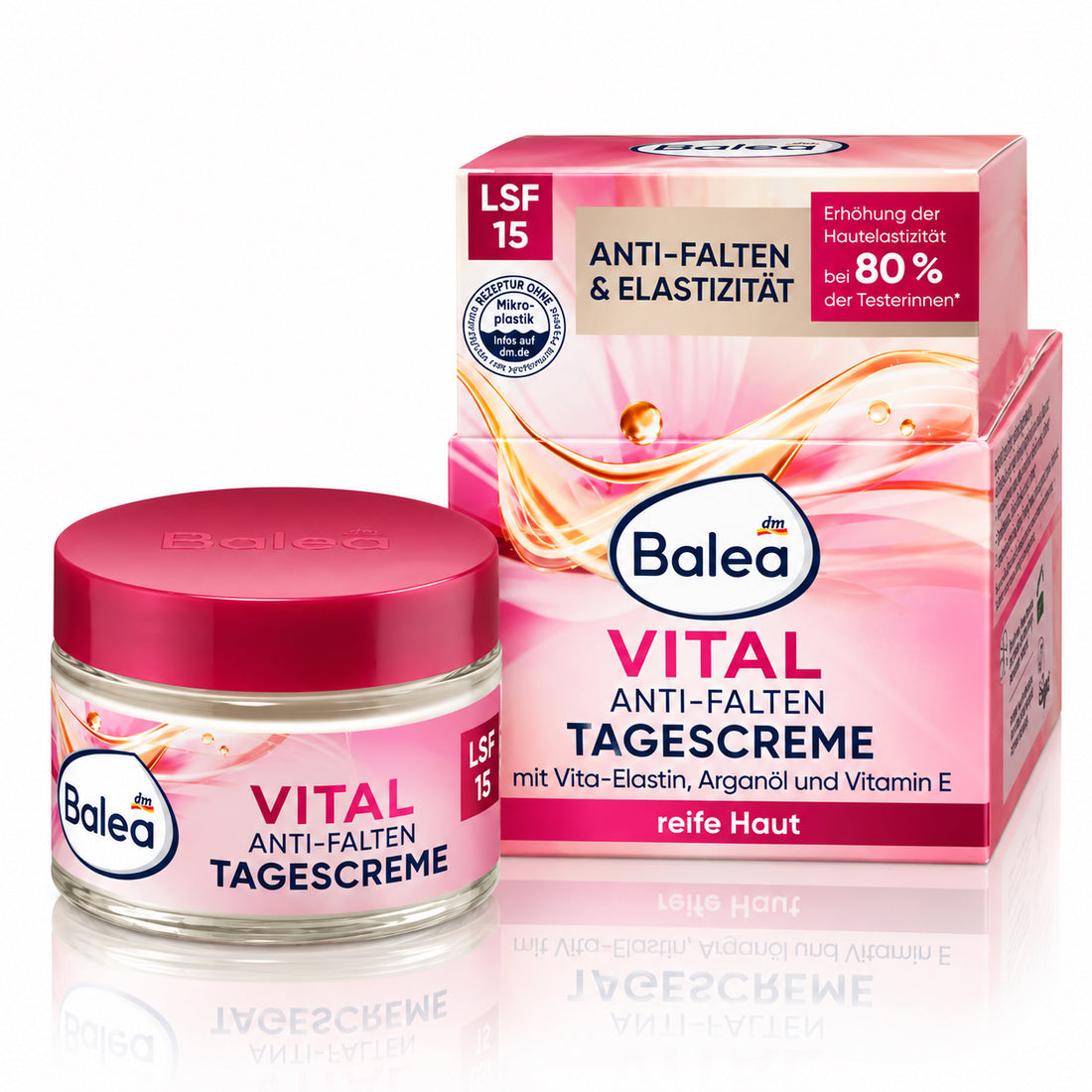 Balea VITAL Anti-Wrinkle Day Cream SPF 15 1.69 fl oz