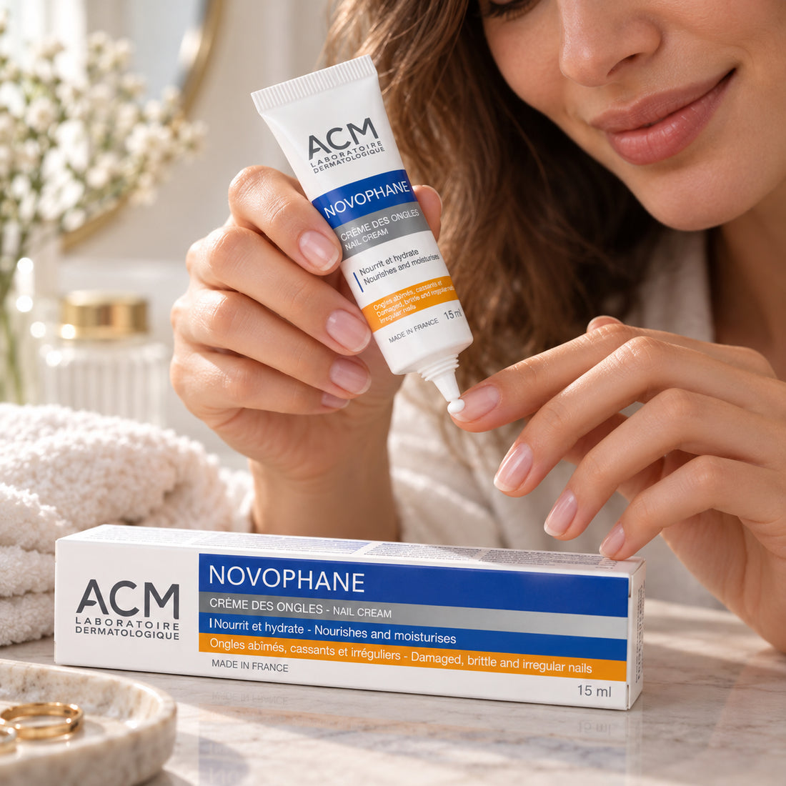 ACM Novophane Strengthening Nail Cream 0.51 fl oz