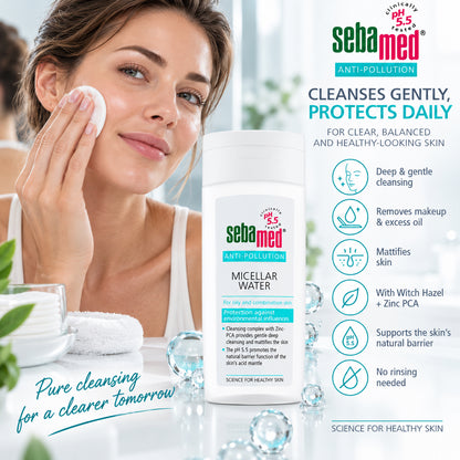 Sebamed Anti-Pollution Micellar Water – 6.76 fl oz
