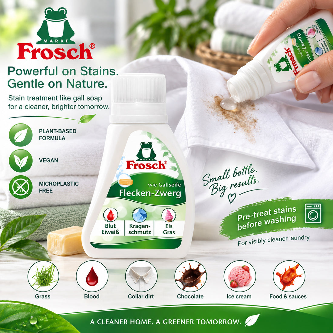 Frosch Flecken-Zwerg Stain Remover – 2.54 fl oz
