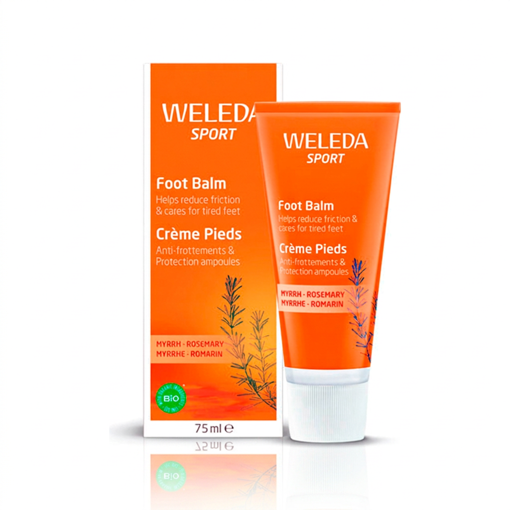 Weleda Sport Foot Balm Myrrh &amp; Rosemary – 2.54 fl oz