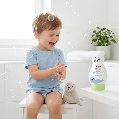 HiPP Babysanft 2-in-1 Shampoo + Body Wash Sensitive – 6.76 fl oz
