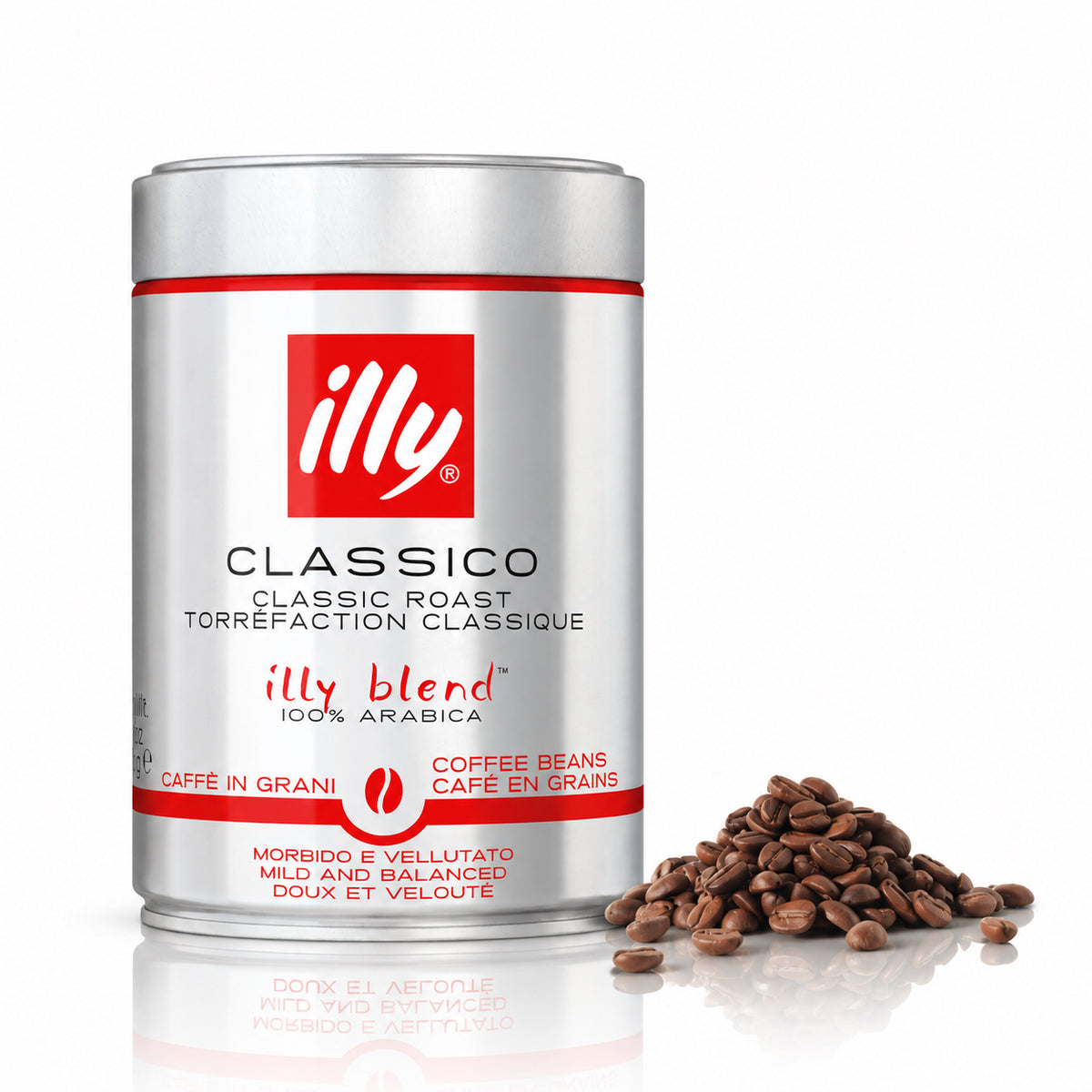 illy Classico Medium Roast Whole Bean Coffee – 8.8 oz