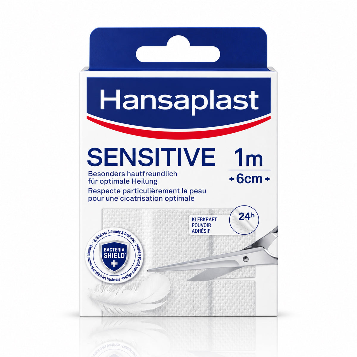 Hansaplast Sensitive Wound Plaster 3.3 ft x 2.4 in