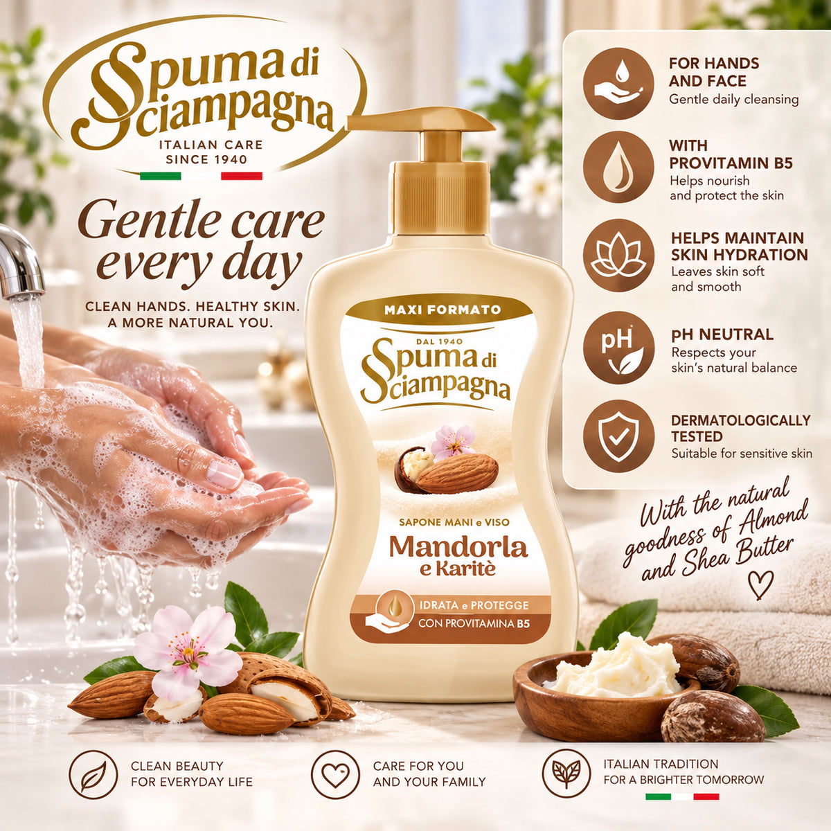 Spuma di Sciampagna Idratante Cream Hand Soap – 13.53 fl oz
