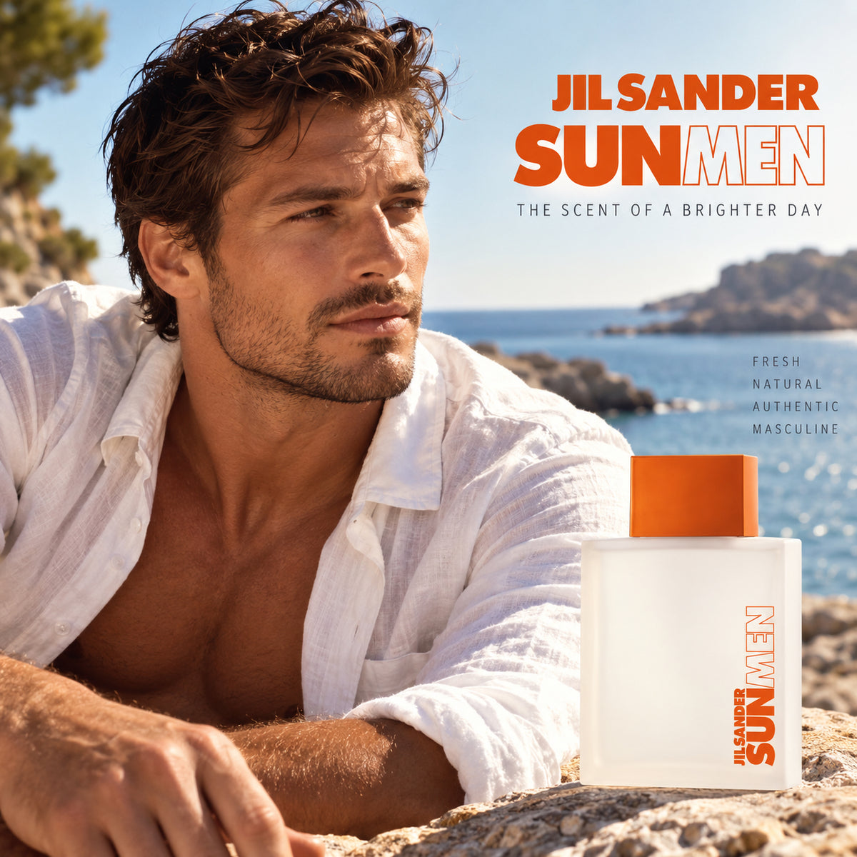 Jil Sander Sun Men Eau de Toilette – 2.5 fl oz