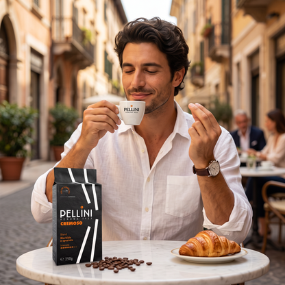 Pellini Cremoso Espresso Ground Coffee 8.8 oz