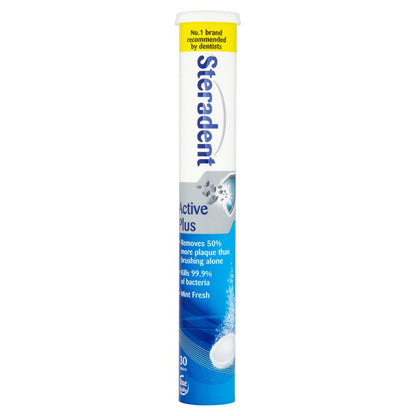 Steradent Active Plus Denture Cleaner 30 Tablets