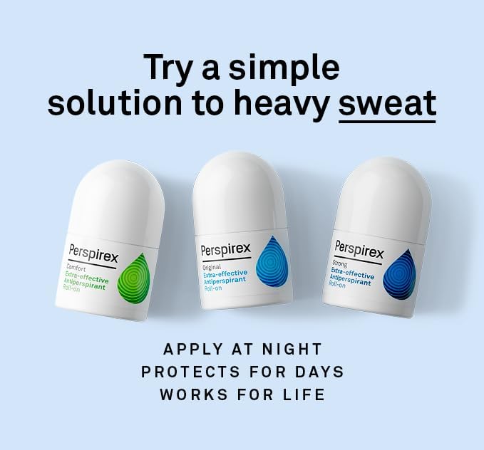 Perspirex Comfort Extra-Effective Antiperspirant Roll-On – 0.68 fl oz