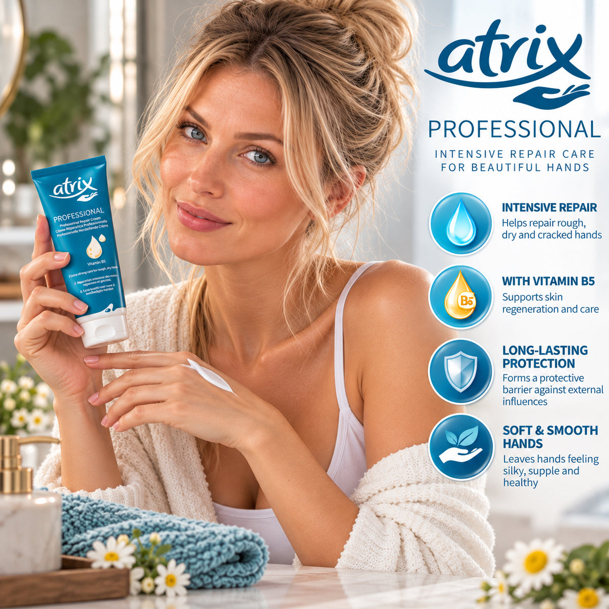 atrix Professional Repair Hand Cream with Vitamin B5 3.4 fl oz