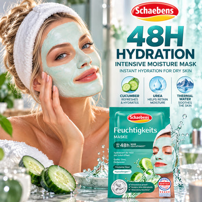 Schaebens Moisturizing Face Mask – 2 Treatments