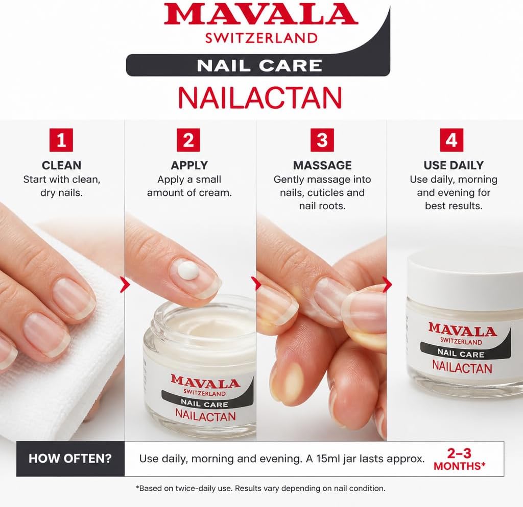 Mavala Nailactan Nourishing Nail Cream – 0.5 oz