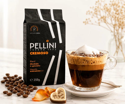 Pellini Cremoso Espresso Ground Coffee 8.8 oz