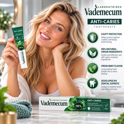 Vademecum Laboratoires Anti-Caries Fluoride Toothpaste 2.54 fl oz