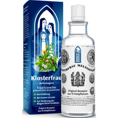 Klosterfrau Melissengeist 13-Herb Traditional Herbal Medicine – 2 Sizes