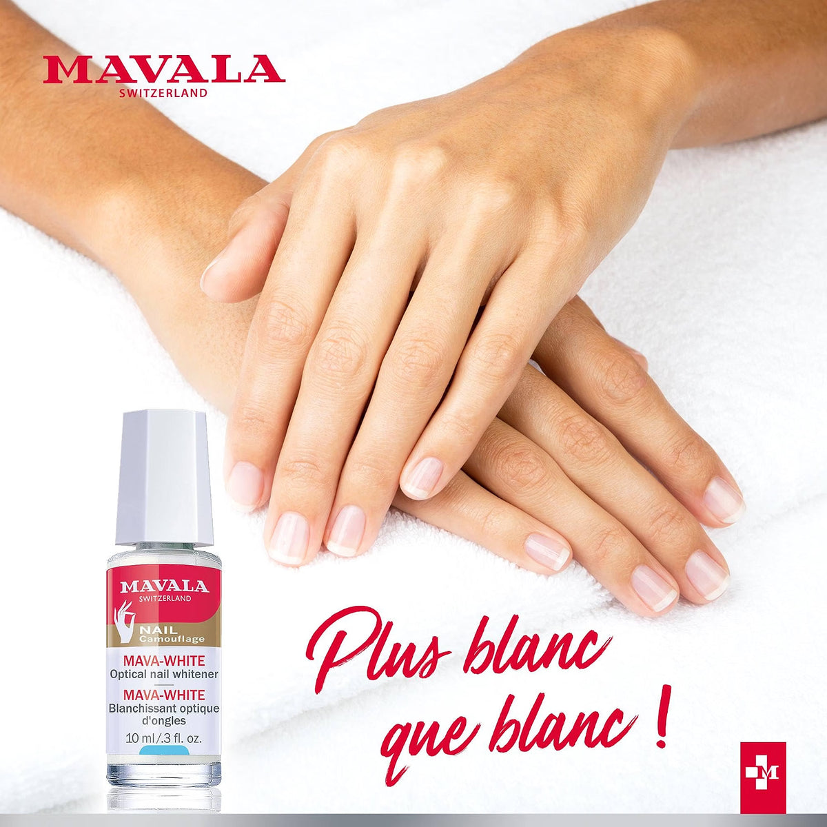 Mavala Mava-White Optical Nail Whitener – 0.34 fl oz