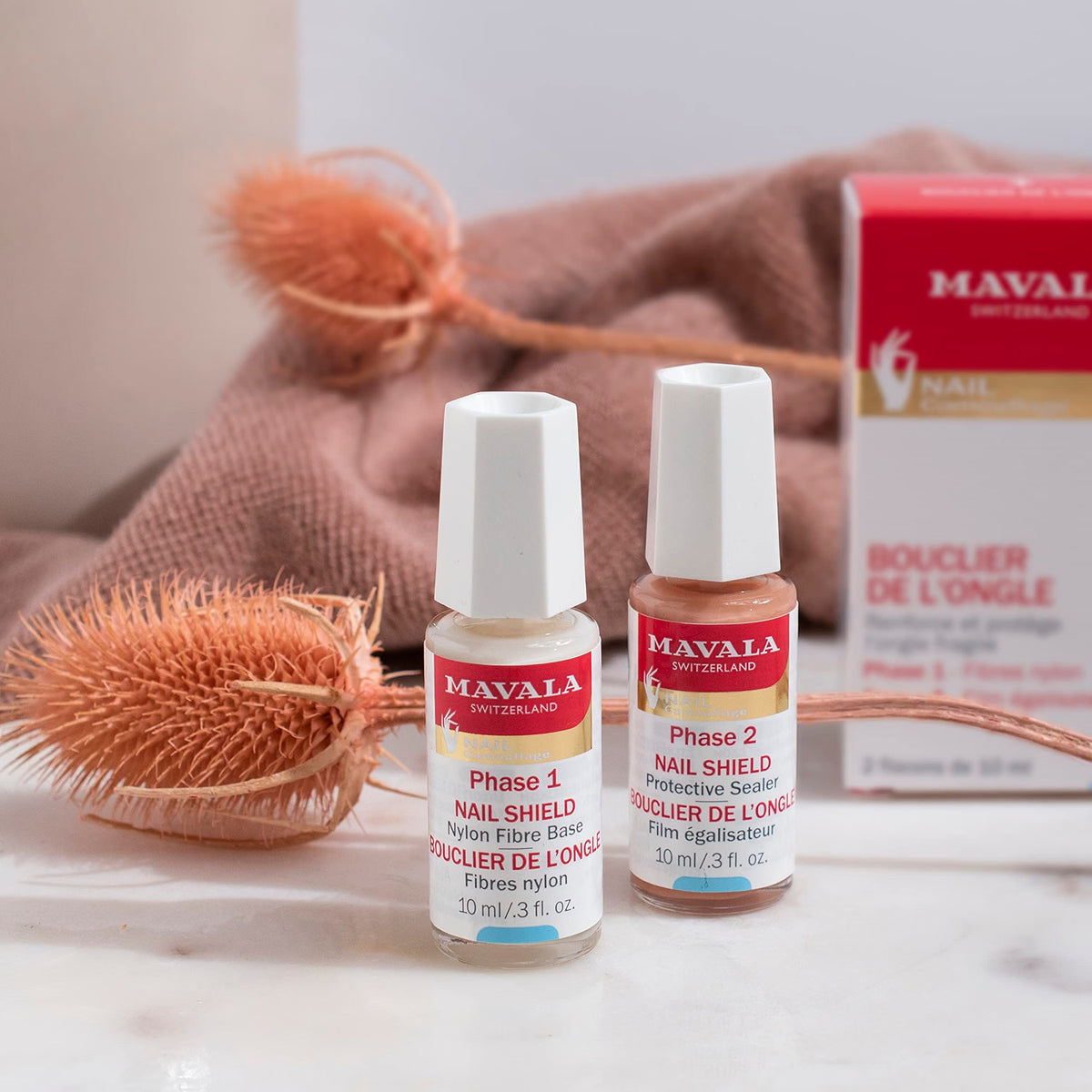 Mavala Nail Shield 2-Phase Nail Reinforcement – 2 × 0.34 fl oz