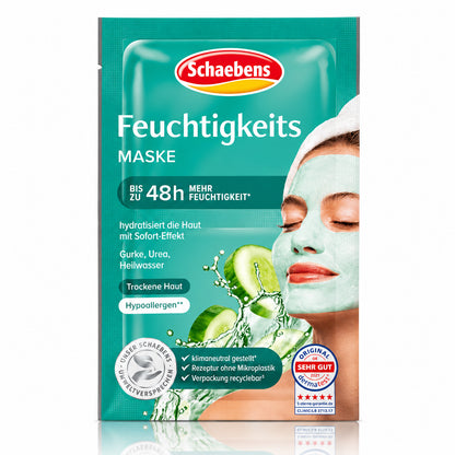 Schaebens Moisturizing Face Mask – 2 Treatments
