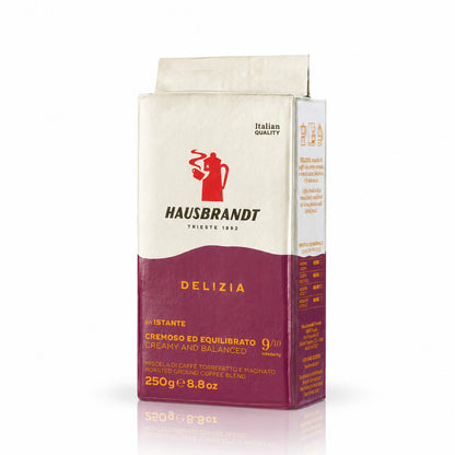 Hausbrandt Delizia Ground Coffee, 8.8 oz