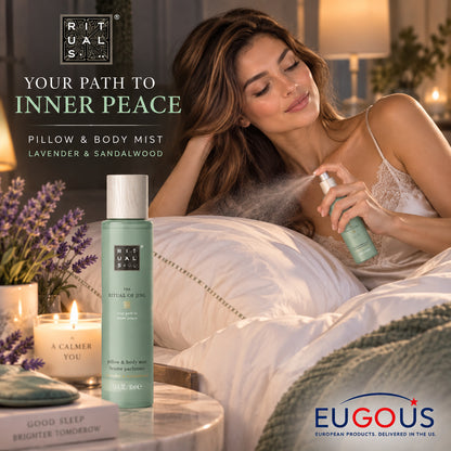 Rituals Jing Pillow &amp; Body Mist Lavender &amp; Sandalwood 1.6 fl oz