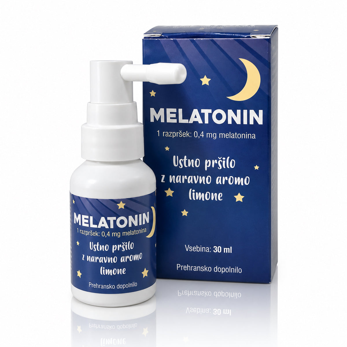 NutriLAB Melatonin Oral Spray – Natural Lemon Flavor, 1.0 fl oz