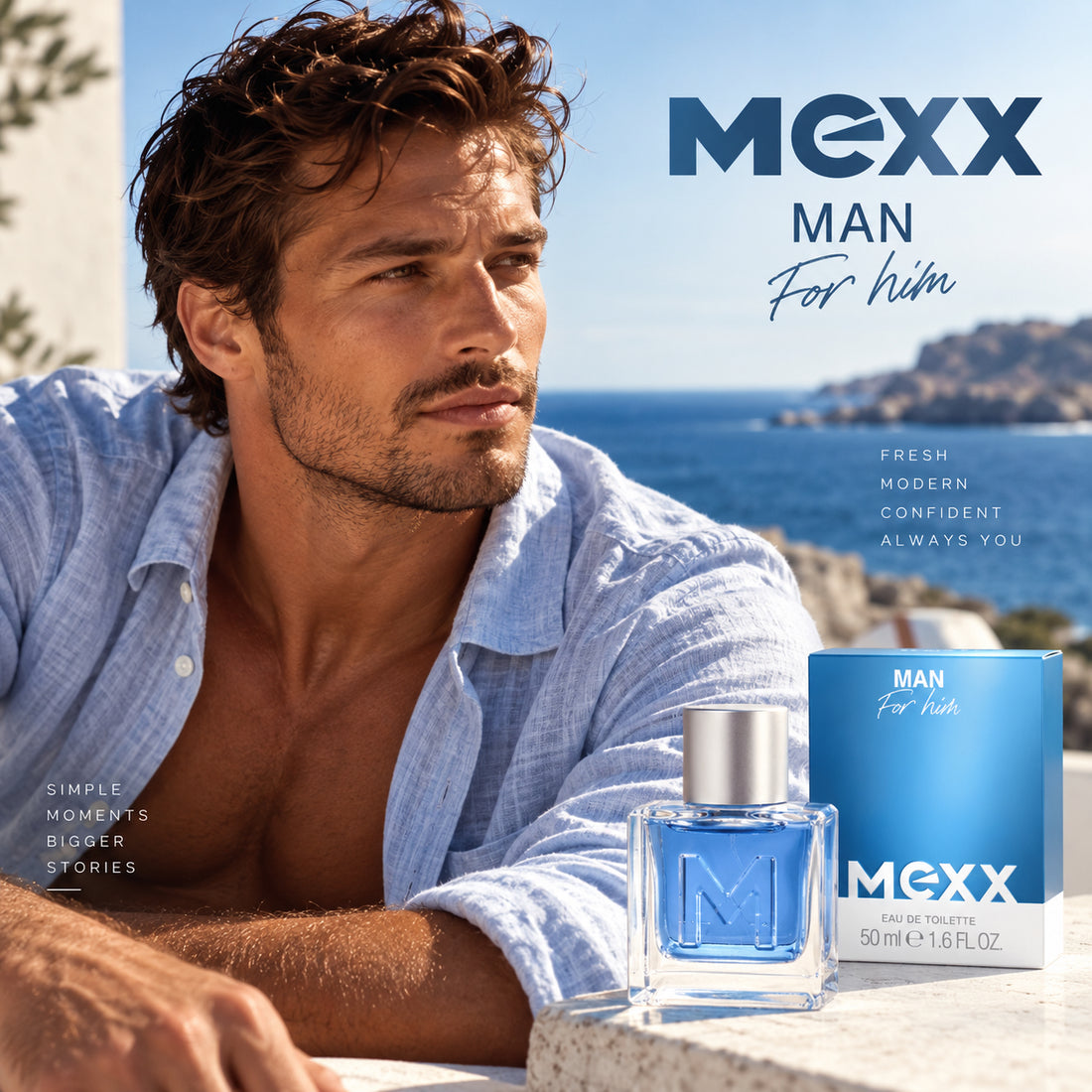 Mexx Man For Him Eau de Toilette – 1.6 fl oz