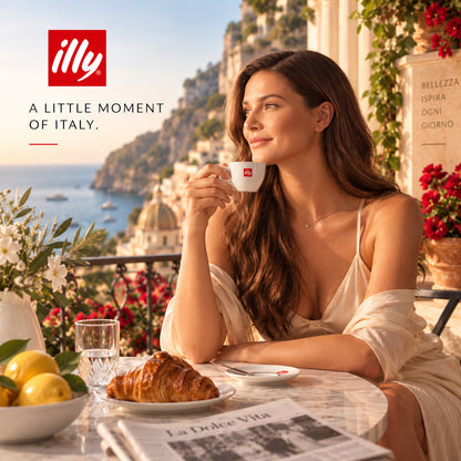 illy Intenso Dark Roast Ground Espresso Coffee – 8.8 oz