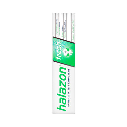 Halazon MultiActive Toothpaste FRESH – Extra Strong Mint, Antibacterial Oral Care, 2.54 fl oz (75 ml), Germany