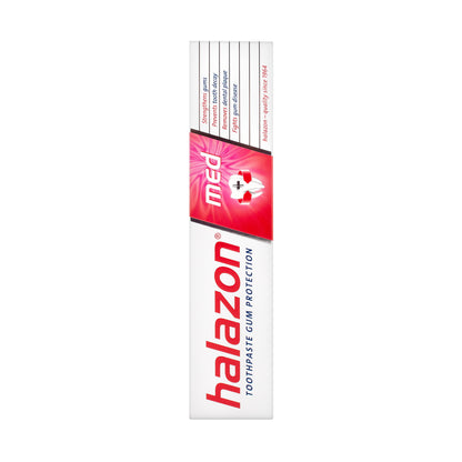Halazon MED Toothpaste – Advanced Gum Protection &amp; Enamel Care, 2.54 fl oz (75 ml), Germany